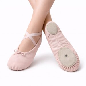 Kožnate baletne papuče BS02
