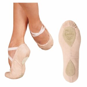 Platnene baletne papuče 1C pro